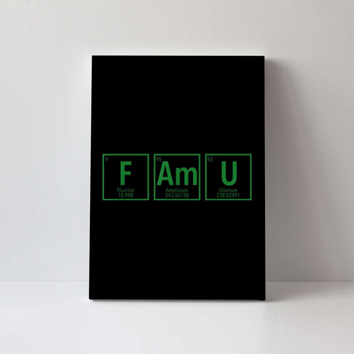 Periodic Table Chemistry With The FAMU Blerd Green Canvas