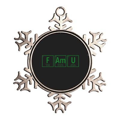 Periodic Table Chemistry With The FAMU Blerd Green Metallic Star Ornament