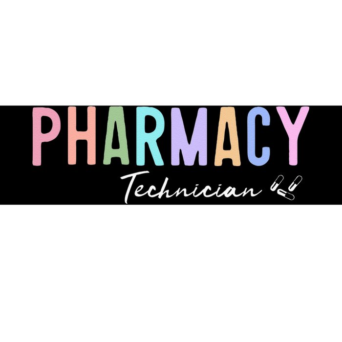 Pharmacy Technician Certified Pharm Tech Bumper Sticker