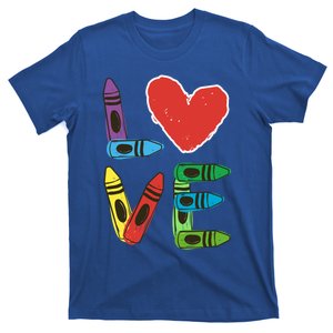 Prek Teacher Cute Gift Preschool Valentines Day Love Gift T-Shirt