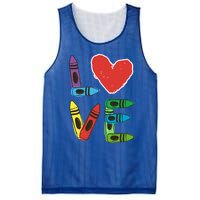 Prek Teacher Cute Gift Preschool Valentines Day Love Gift Mesh Reversible Basketball Jersey Tank