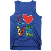 Prek Teacher Cute Gift Preschool Valentines Day Love Gift Tank Top