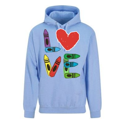 Prek Teacher Cute Gift Preschool Valentines Day Love Gift Unisex Surf Hoodie