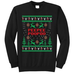 Peepeepoopoo Tacky Christmas Funny Xmas Ugly Sweater Sweatshirt