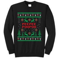 Peepeepoopoo Tacky Christmas Funny Xmas Ugly Sweater Sweatshirt