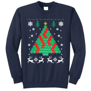 Pascals Triangle Christmas Tree Sweatshirt