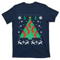 Pascals Triangle Christmas Tree T-Shirt