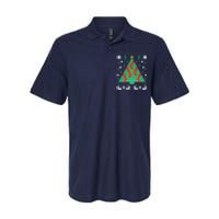 Pascals Triangle Christmas Tree Softstyle Adult Sport Polo