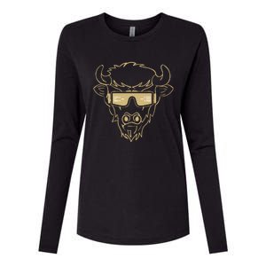 PRIME TIME Colorado Football Design Womens Cotton Relaxed Long Sleeve T-Shirt