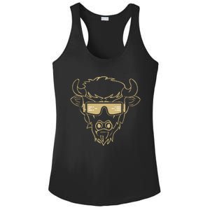 PRIME TIME Colorado Football Design Ladies PosiCharge Competitor Racerback Tank