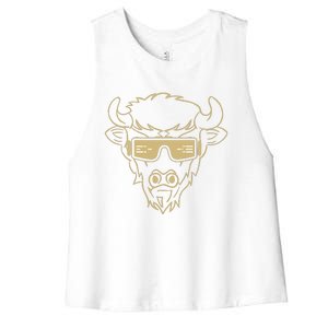 PRIME TIME Colorado Football Design Women's Racerback Cropped Tank