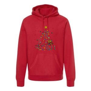 Physical Therapist Christmas Tree Premium Hoodie