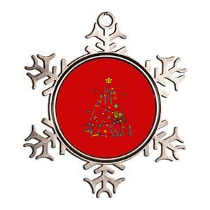 Physical Therapist Christmas Tree Metallic Star Ornament