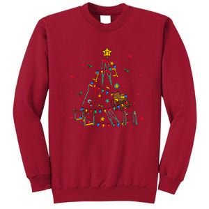 Physical Therapist Christmas Tree Tall Sweatshirt