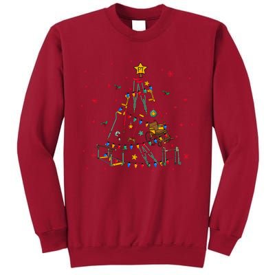 Physical Therapist Christmas Tree Tall Sweatshirt