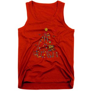 Physical Therapist Christmas Tree Tank Top