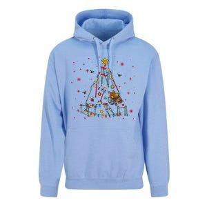 Physical Therapist Christmas Tree Unisex Surf Hoodie