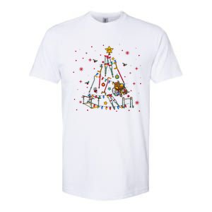 Physical Therapist Christmas Tree Softstyle CVC T-Shirt