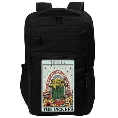 Pickles Tarot Card, Cottagecore Tarot Reader Reading Impact Tech Backpack