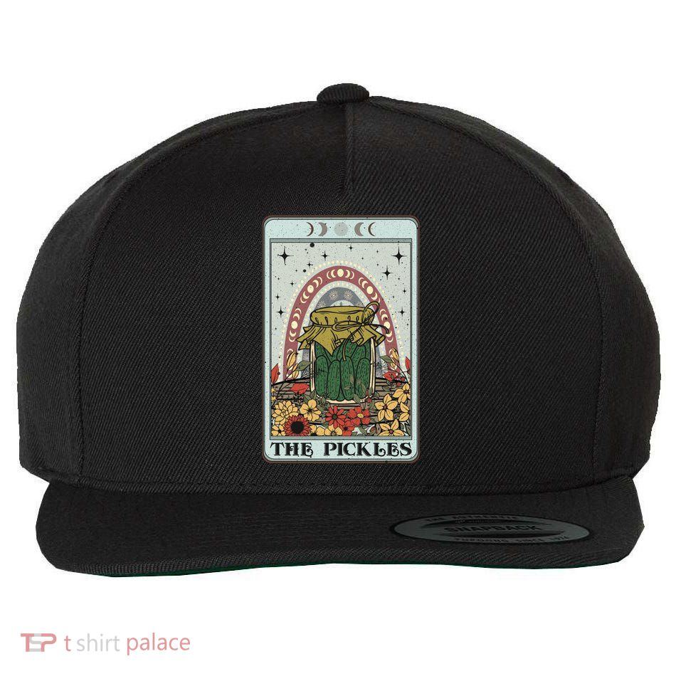 Pickles Tarot Card, Cottagecore Tarot Reader Reading Wool Snapback Cap
