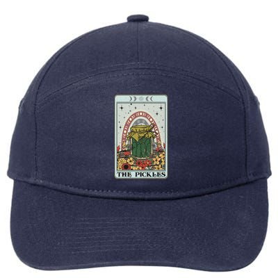 Pickles Tarot Card, Cottagecore Tarot Reader Reading 7-Panel Snapback Hat
