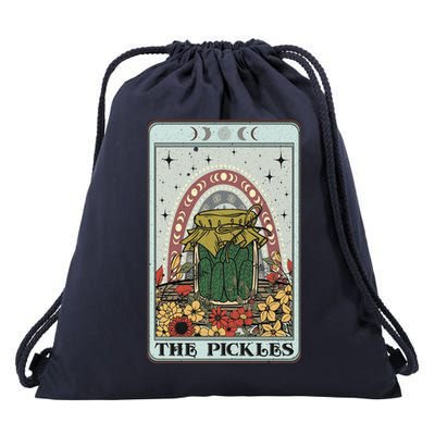 Pickles Tarot Card, Cottagecore Tarot Reader Reading Drawstring Bag