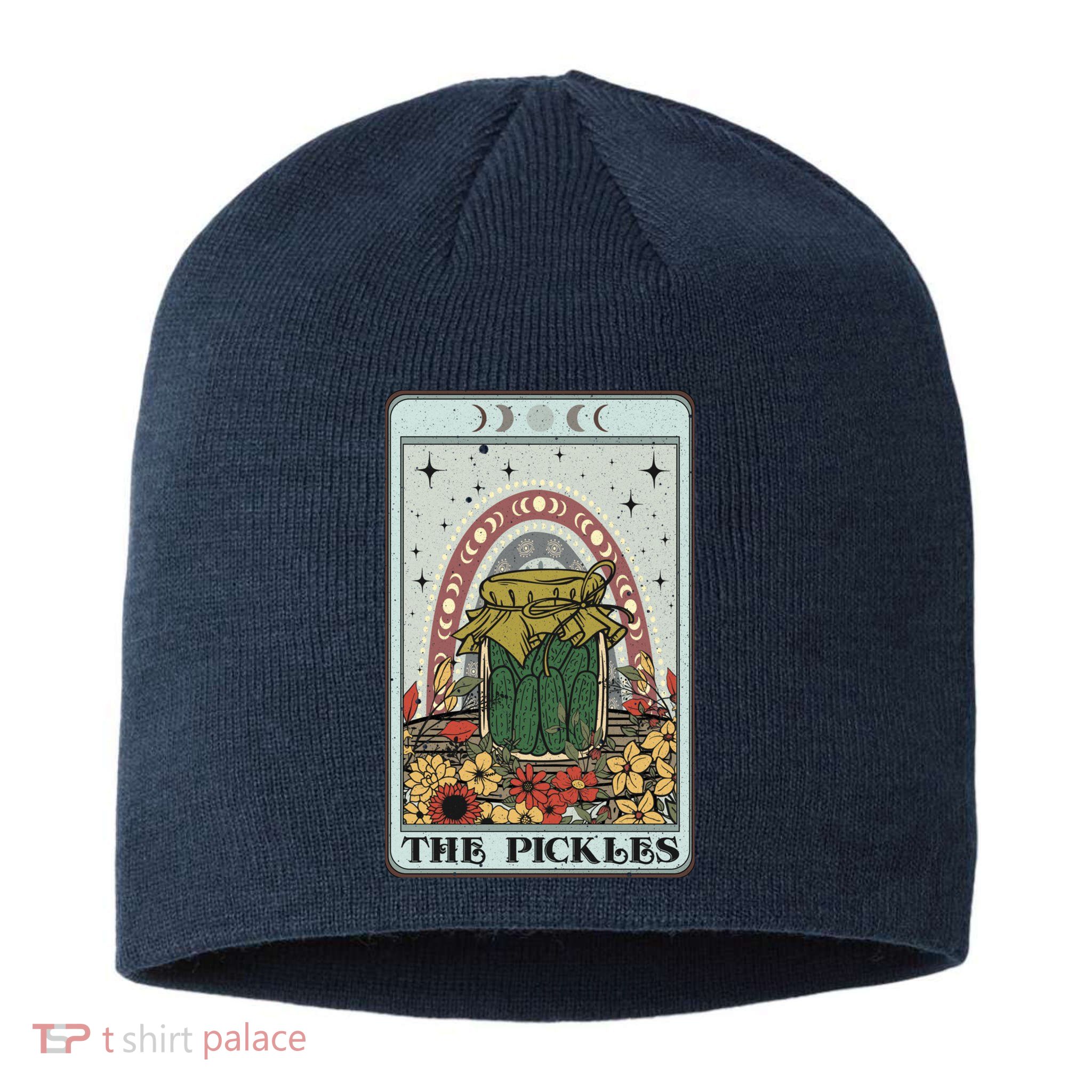 Pickles Tarot Card, Cottagecore Tarot Reader Reading Sustainable Beanie