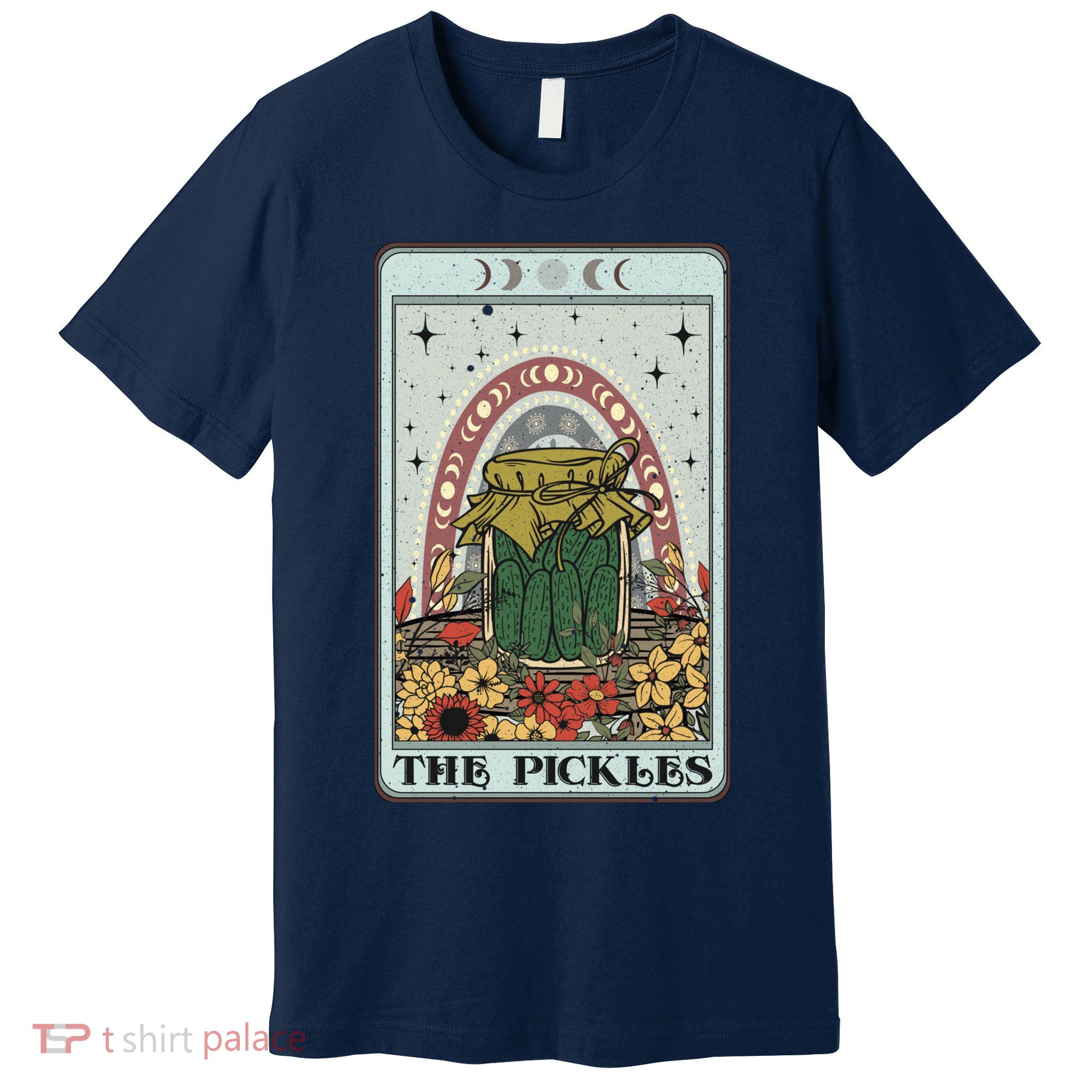 Pickles Tarot Card, Cottagecore Tarot Reader Reading Premium T-Shirt