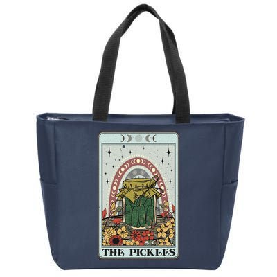 Pickles Tarot Card, Cottagecore Tarot Reader Reading Zip Tote Bag