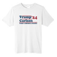 President Trump Carlson 2024 Take America Back Tall Fusion ChromaSoft Performance T-Shirt