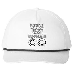 Physical Therapy Celebrates Neurodiversity Acceptance Autism Snapback Five-Panel Rope Hat