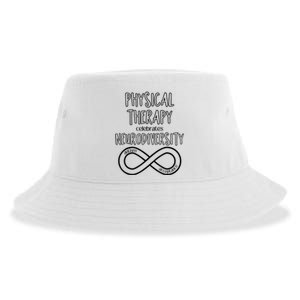 Physical Therapy Celebrates Neurodiversity Acceptance Autism Sustainable Bucket Hat