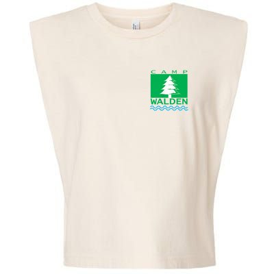 Parent Trap Camp Walden Logo Garment-Dyed Women's Muscle Tee