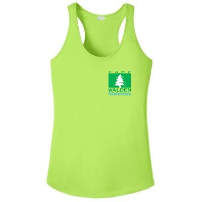 Parent Trap Camp Walden Logo Ladies PosiCharge Competitor Racerback Tank