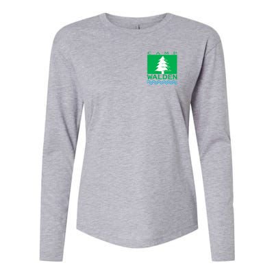 Parent Trap Camp Walden Logo Womens Cotton Relaxed Long Sleeve T-Shirt