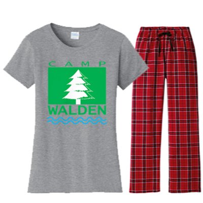 Parent Trap Camp Walden Logo Women's Flannel Pajama Set