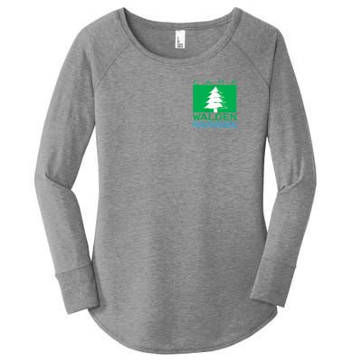 Parent Trap Camp Walden Logo Women's Perfect Tri Tunic Long Sleeve Shirt