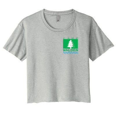 Parent Trap Camp Walden Logo Women's Crop Top Tee