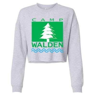 Parent Trap Camp Walden Logo Cropped Pullover Crew