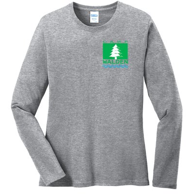 Parent Trap Camp Walden Logo Ladies Long Sleeve Shirt