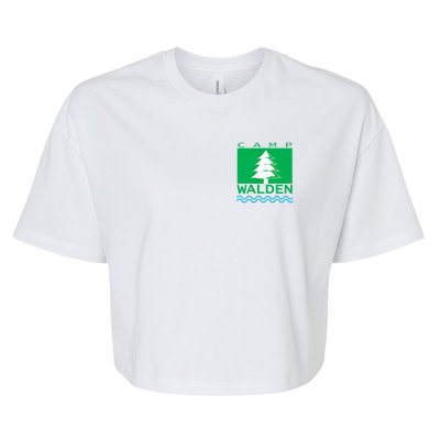 Parent Trap Camp Walden Logo Bella+Canvas Jersey Crop Tee