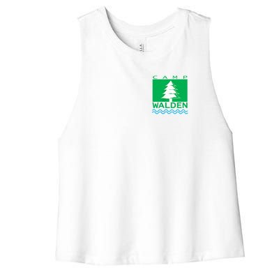 Parent Trap Camp Walden Logo Women's Racerback Cropped Tank