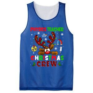 Physics Teacher Christmas Crew Xmas Reindeer Red Color Lover Gift Mesh Reversible Basketball Jersey Tank