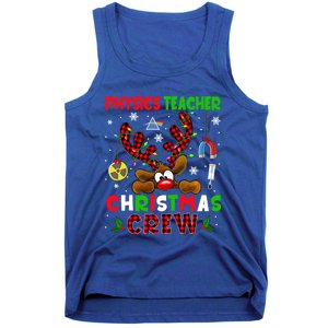 Physics Teacher Christmas Crew Xmas Reindeer Red Color Lover Gift Tank Top