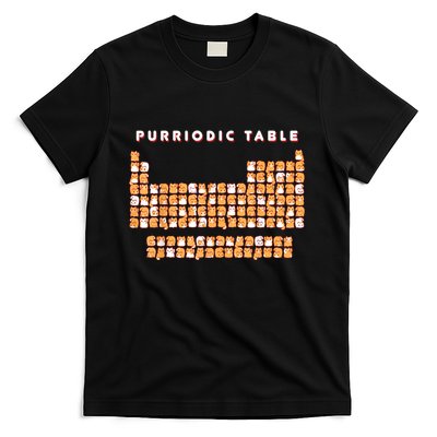 Purriodic Table Cat Funny T-Shirt
