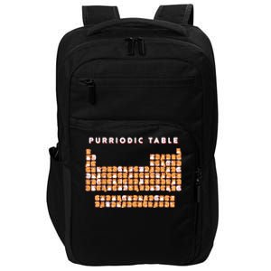 Purriodic Table Cat Funny Impact Tech Backpack