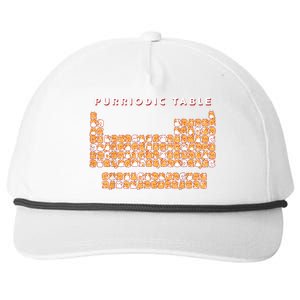 Purriodic Table Cat Funny Snapback Five-Panel Rope Hat