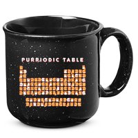 Purriodic Table Cat Funny 15oz Campfire Ceramic Mug