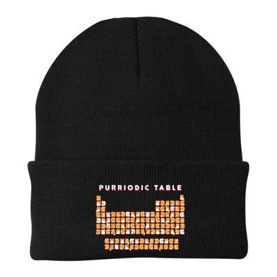 Purriodic Table Cat Funny Beanie