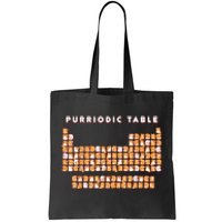 Purriodic Table Cat Funny Tote Bag